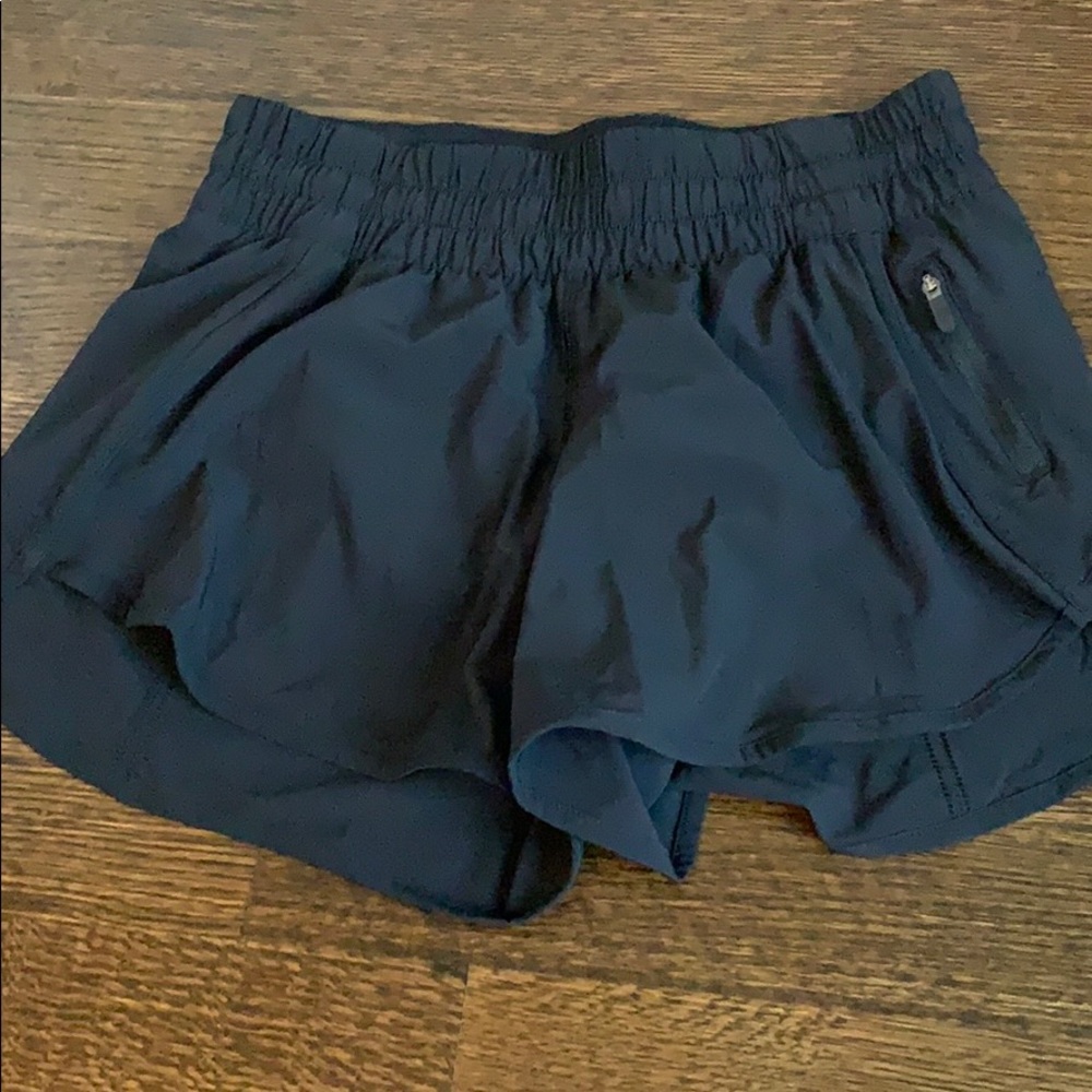 Black Lululemon Workout Shorts